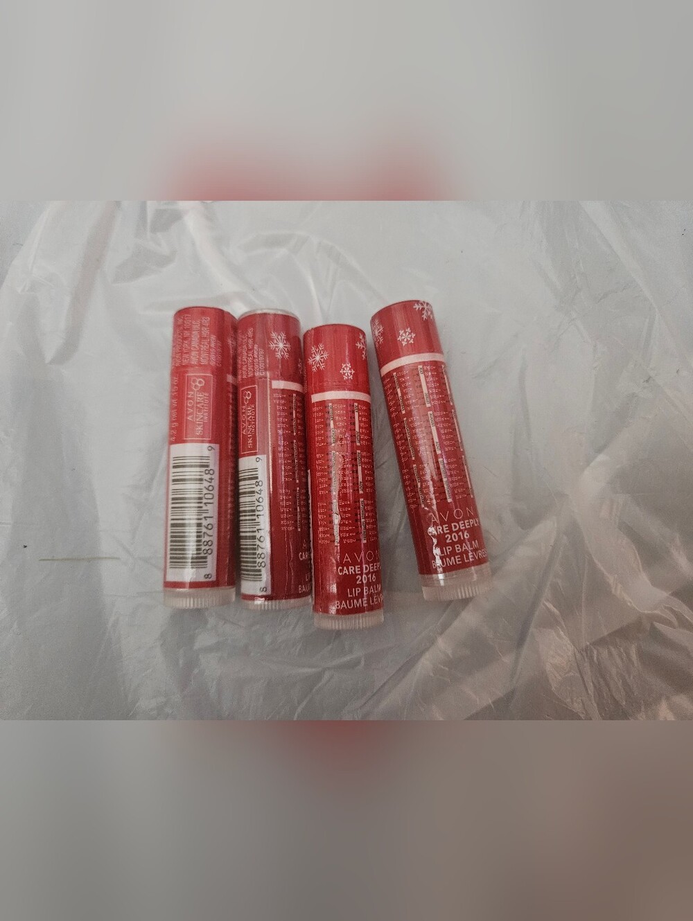 Lot Of 4 AVON Care Deeply Lip Balm 2016 Calendar New/Sealed Discontinued NOS. 